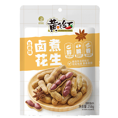 黄飞红五香味卤煮花生