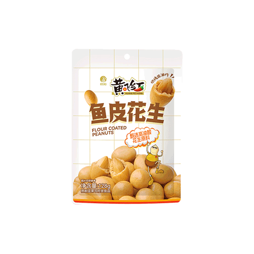 黄飞红原味鱼皮花生