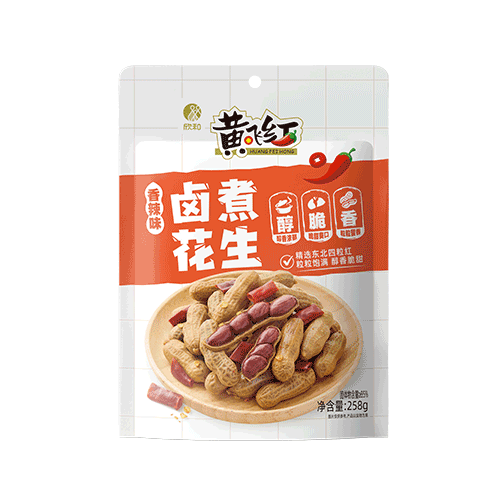 黄飞红香辣味卤煮花生