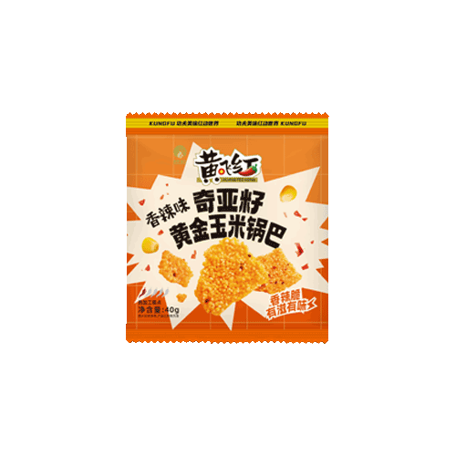 黄飞红香辣味奇亚籽黄金玉米锅巴