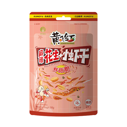 黄飞红麻辣小虾花生