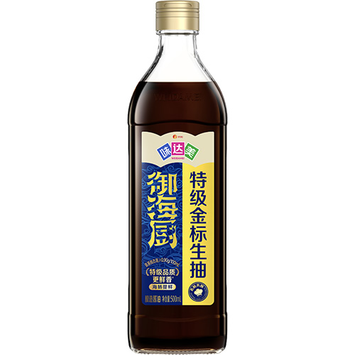 味达美御海厨零添加特级金标生抽