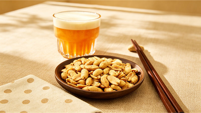 黄飞红黑蒜香菜味花生