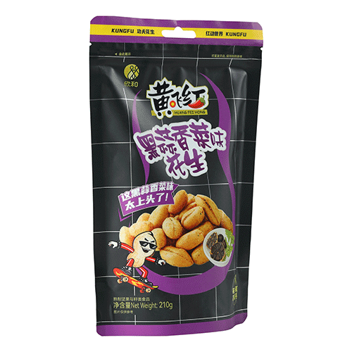 黄飞红黑蒜香菜味花生